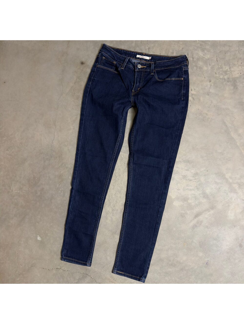 Levi's 535 Super Skinny Jeans Womens 30x30 Dark Wash